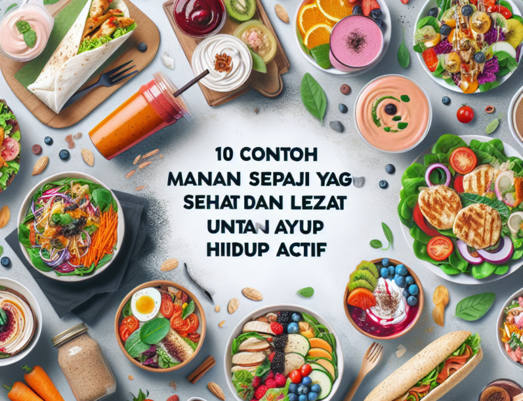 10 Contoh Makanan Cepat Saji yang Sehat dan Lezat untuk Gaya Hidup Aktif
