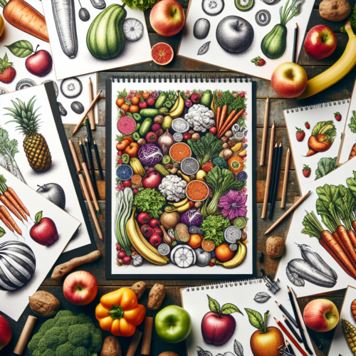 Creative Tips for Drawing Healthy Food Posters: A Guide for Artists