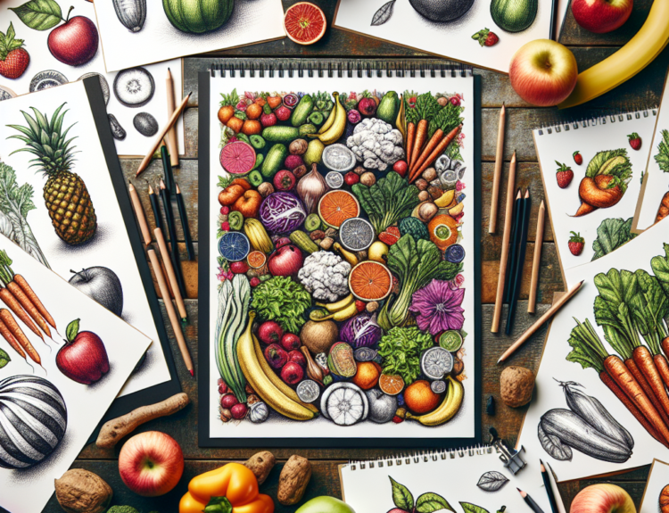 Creative Tips for Drawing Healthy Food Posters: A Guide for Artists